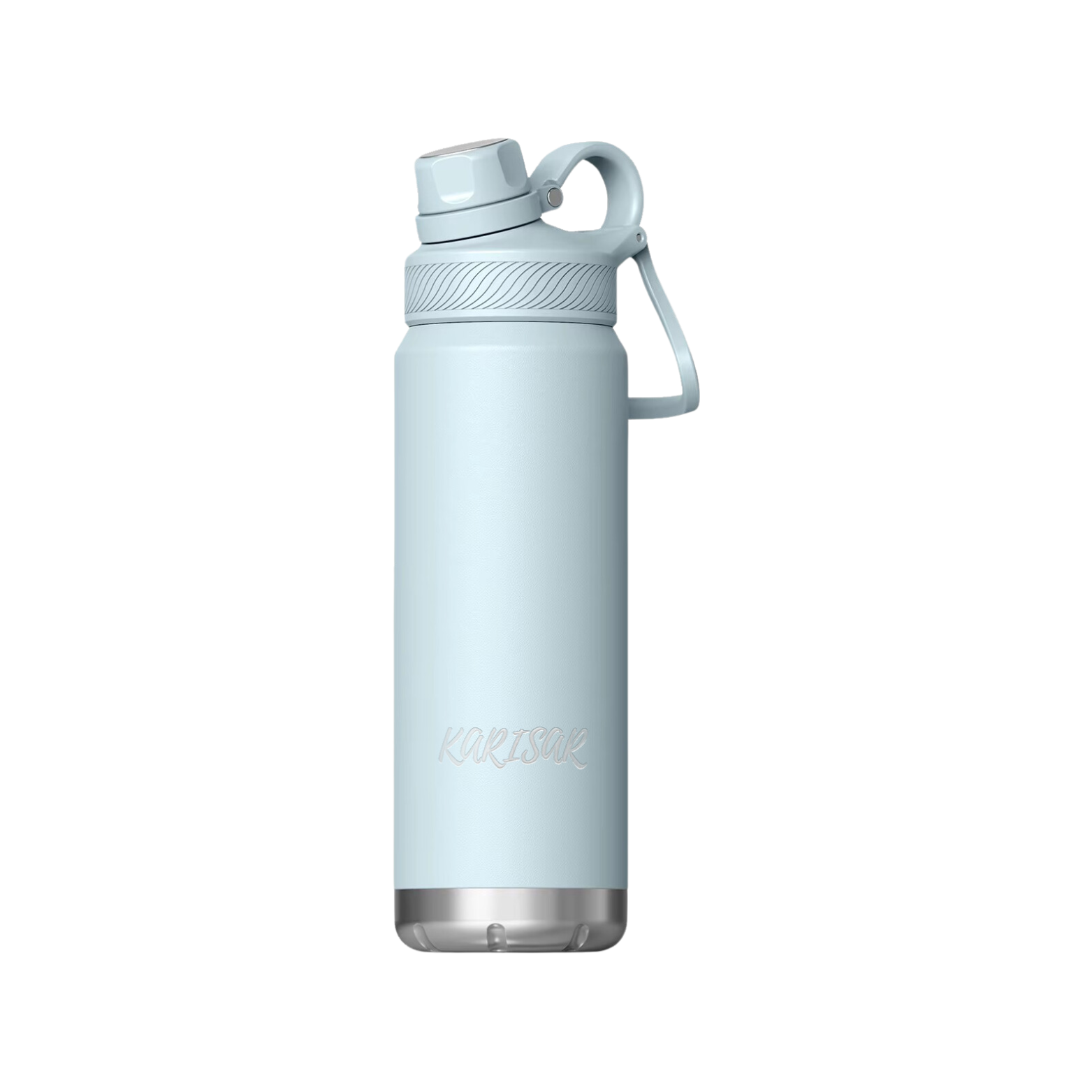 Edelstahl-Trinkflasche Light Cyan (710 ml) AQUÉVA