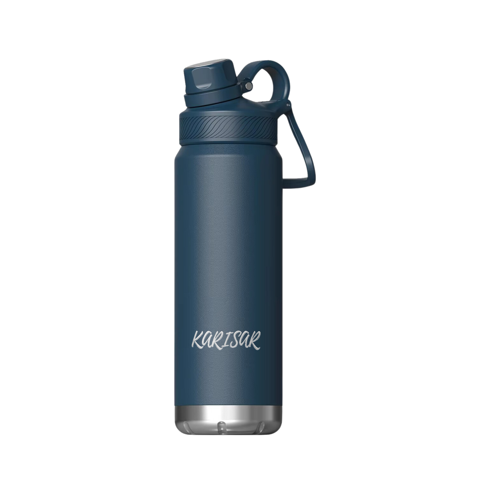 Edelstahl-Trinkflasche Navy Blue (710 ml) AQUÉVA